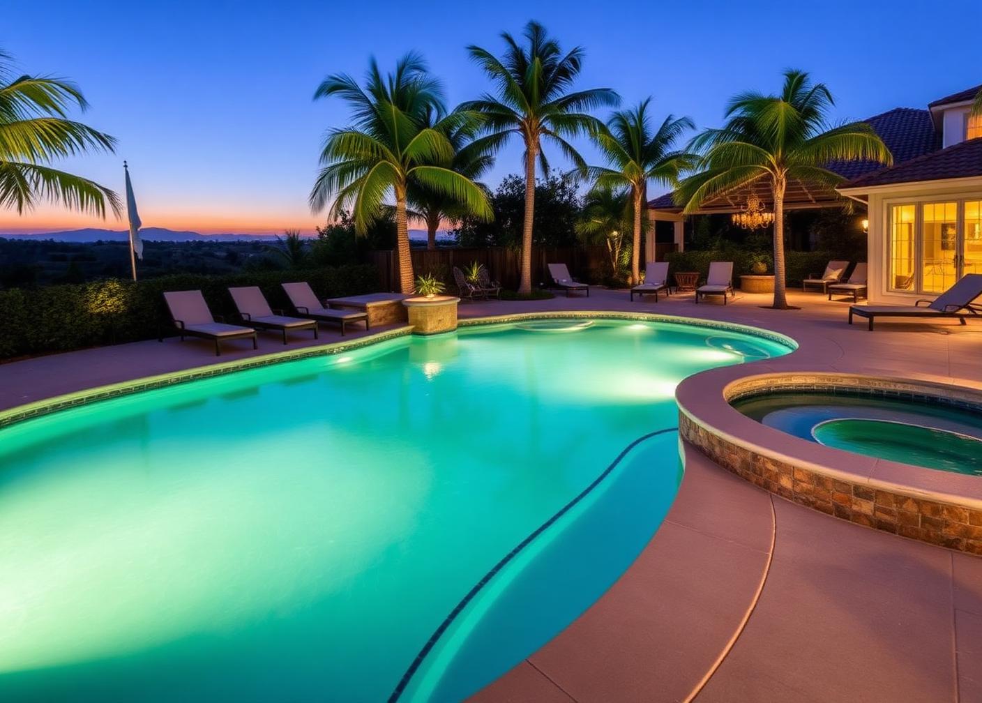 Pool Homes in California
